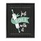 Stupell Industries Roll With It Black & Green Floating Frame, design by Lettered and Lined